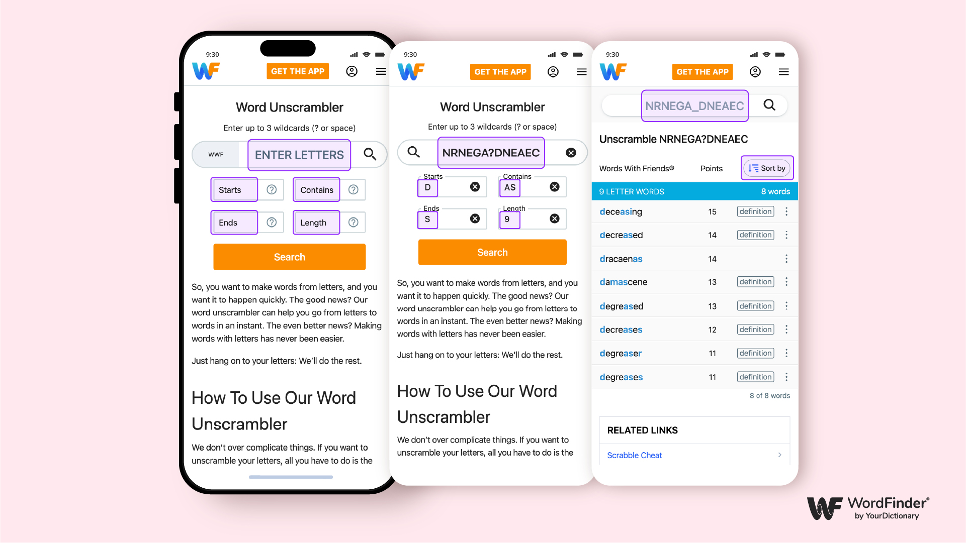 How To Use Our Word Unscrambler